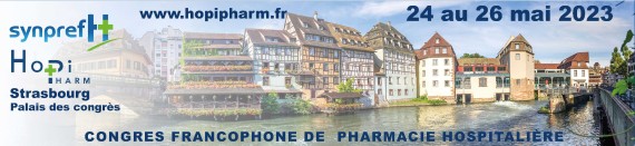 Hopipharm 2023 Strasbourg - Soumission résumé